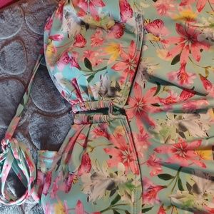 Catalina Collection Swimsuit Tankini Top sz S